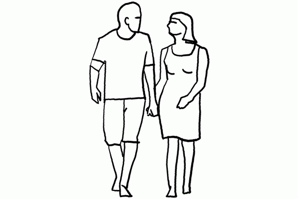 21 种经典情侣(夫妻)照拍照姿势参考