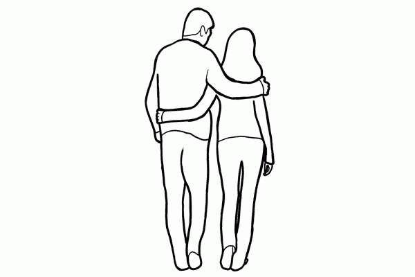 21 种经典情侣(夫妻)照拍照姿势参考
