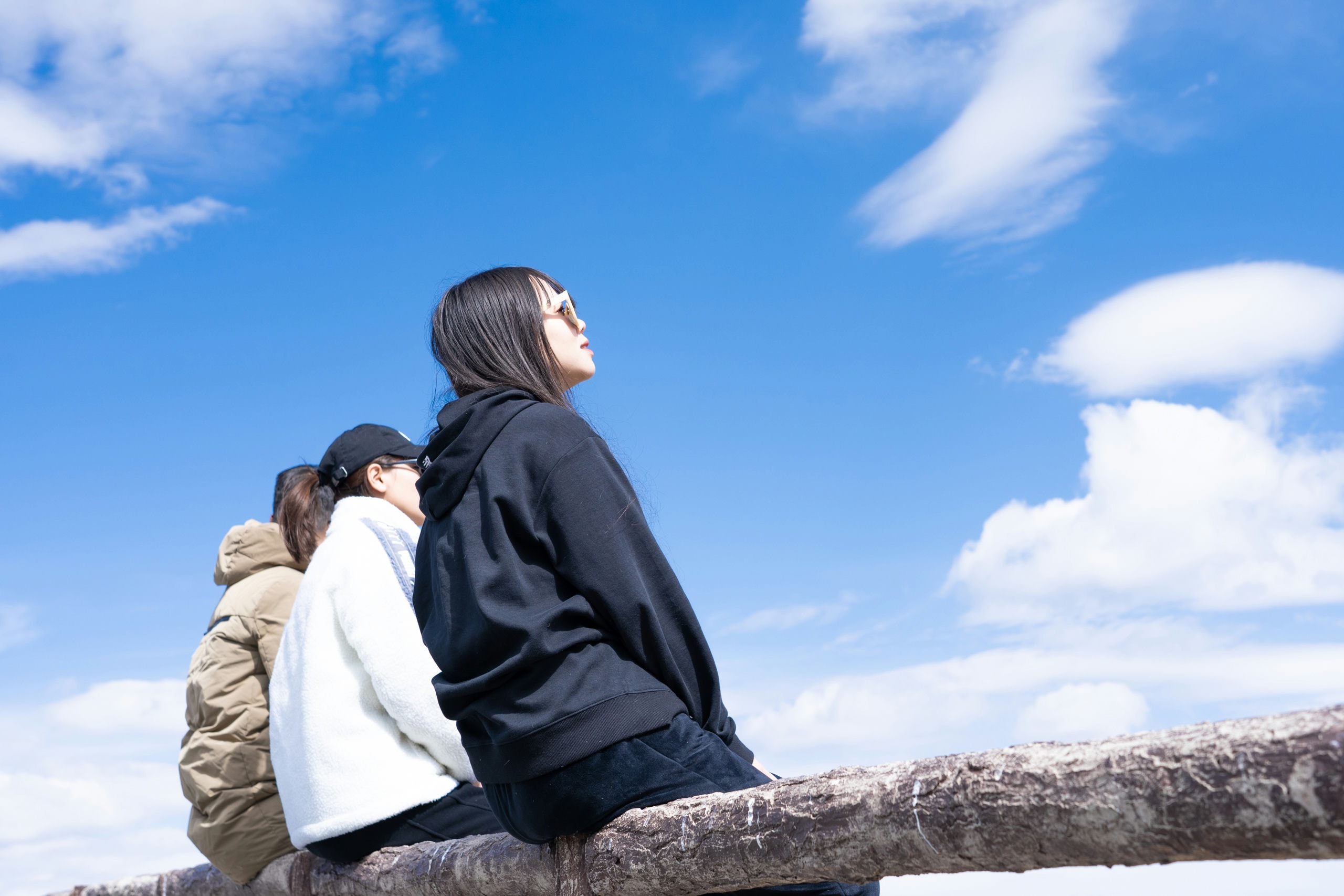 仰望天空之城,理塘