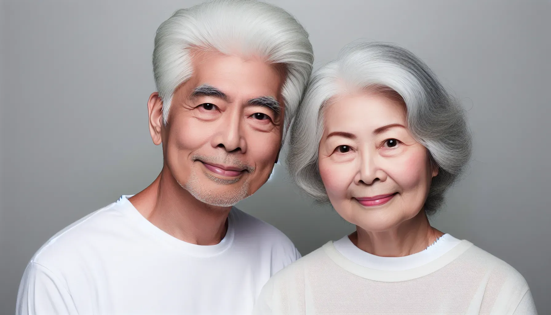Photoshop 老人证件照换装模板，老人服装素材