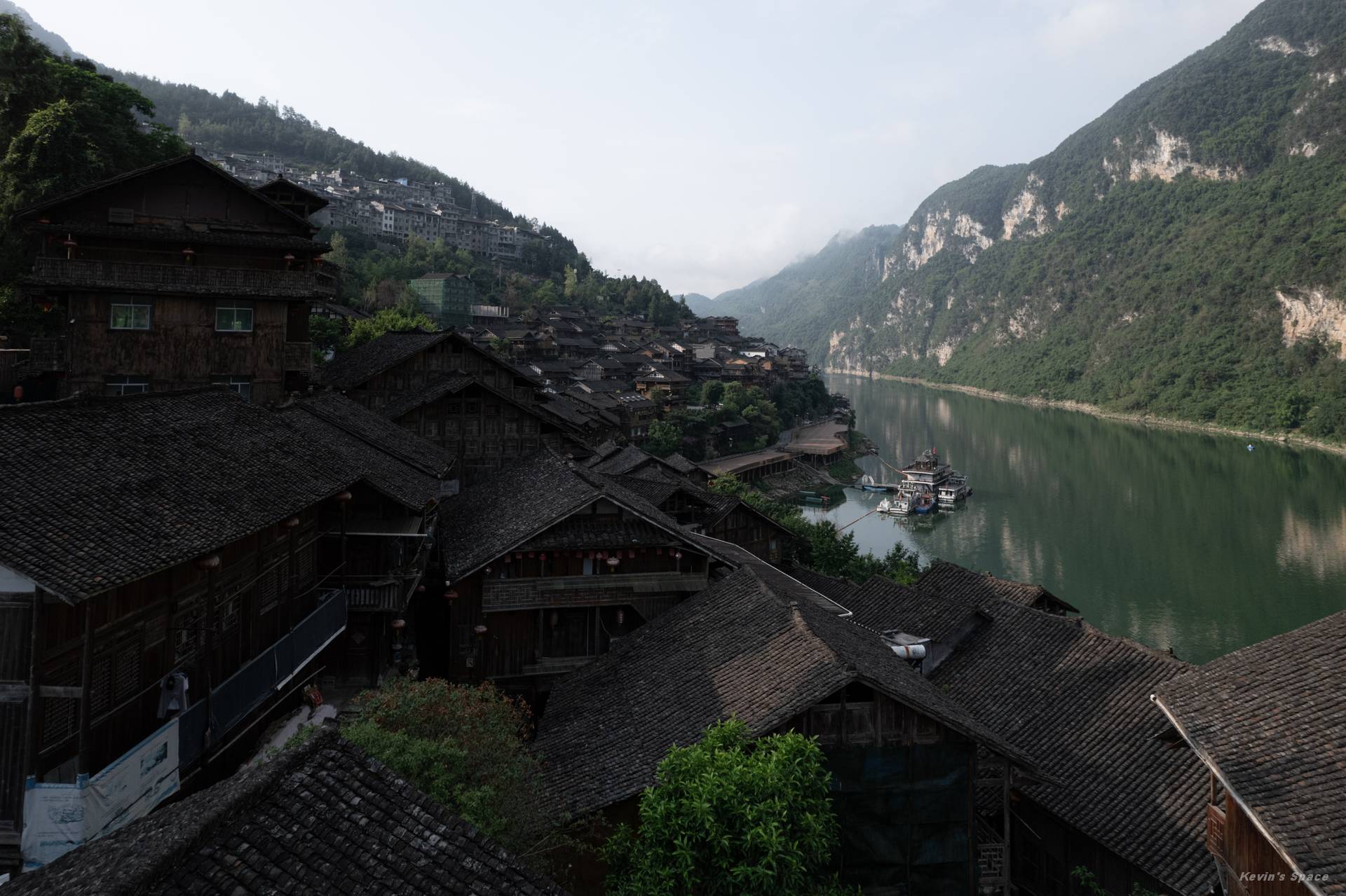 重庆酉阳·龚滩古镇半日游小记(古镇露营)
