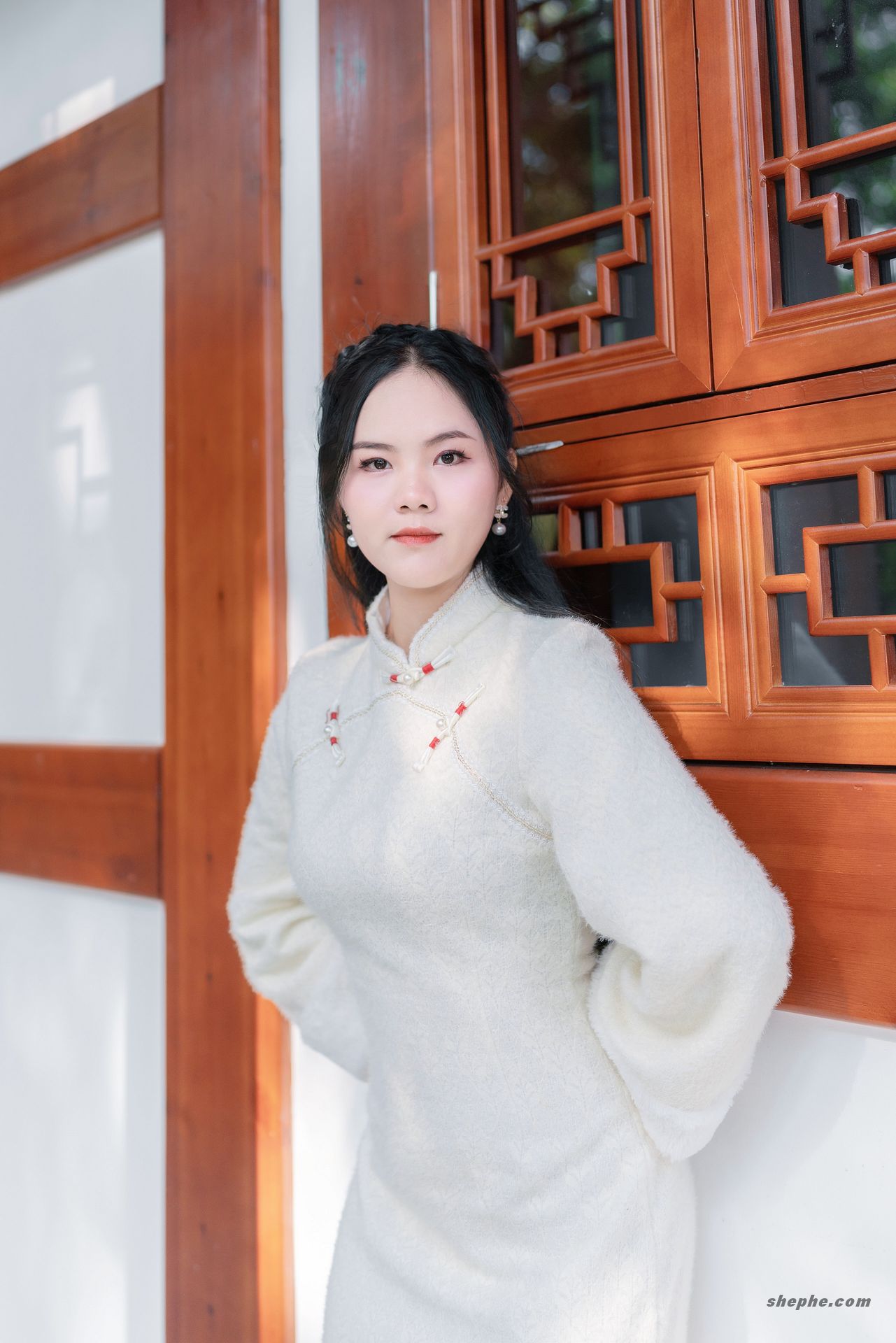 初试旗袍人像拍摄(大渡口美德公园)