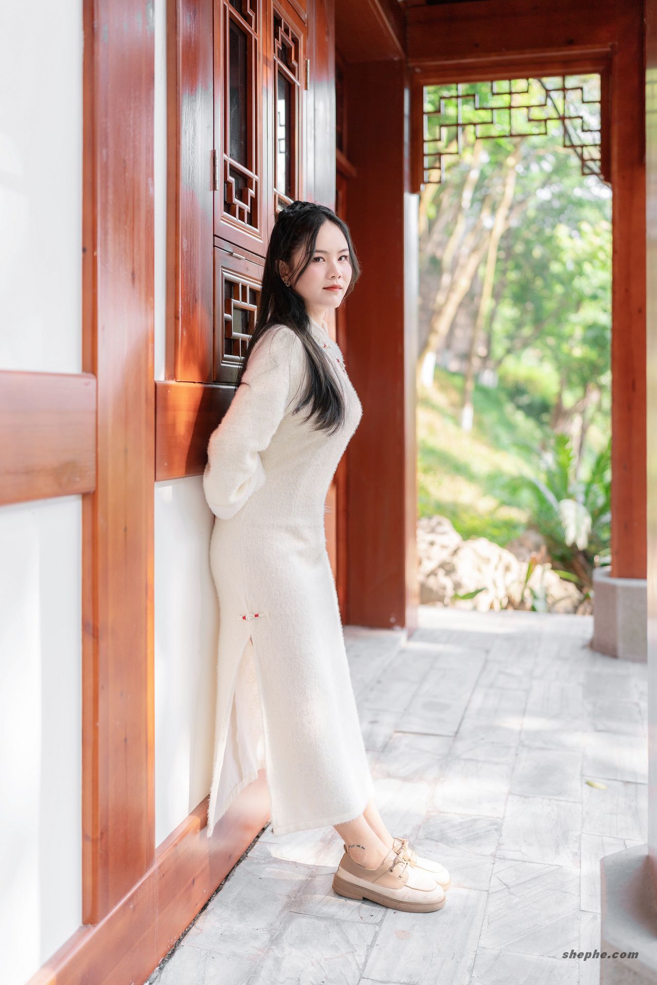 初试旗袍人像拍摄(大渡口美德公园)