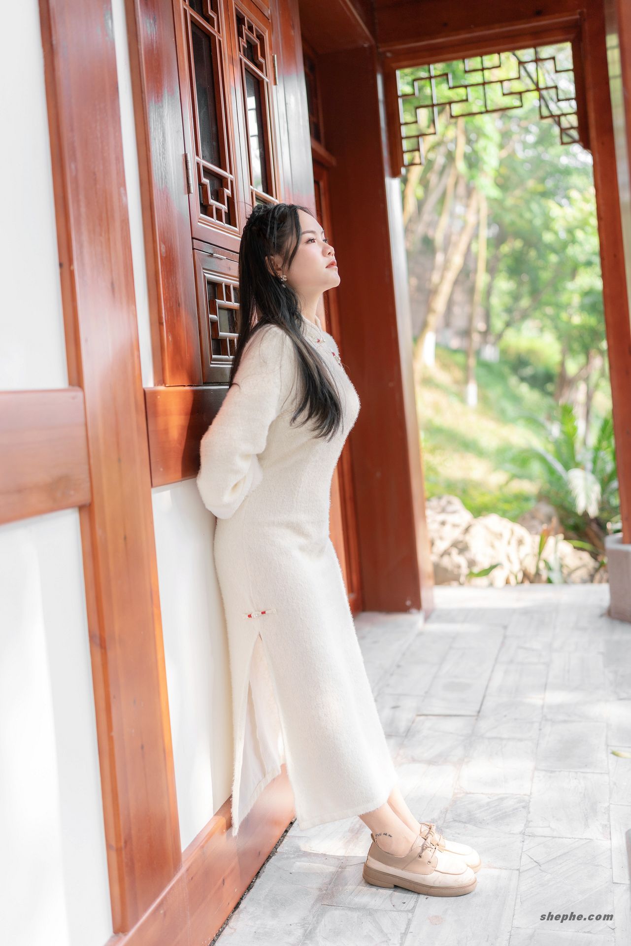 初试旗袍人像拍摄(大渡口美德公园)