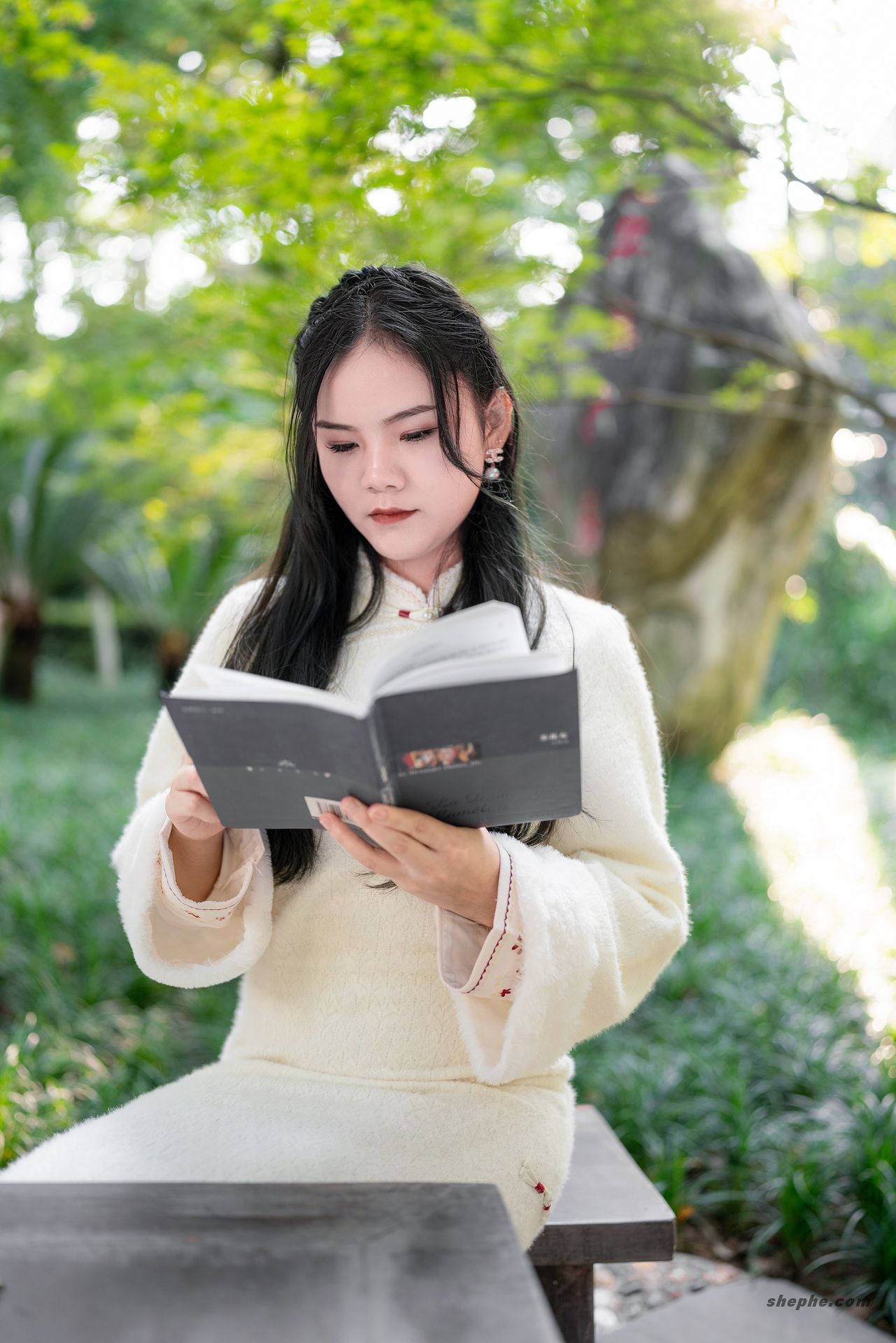 初试旗袍人像拍摄(大渡口美德公园)