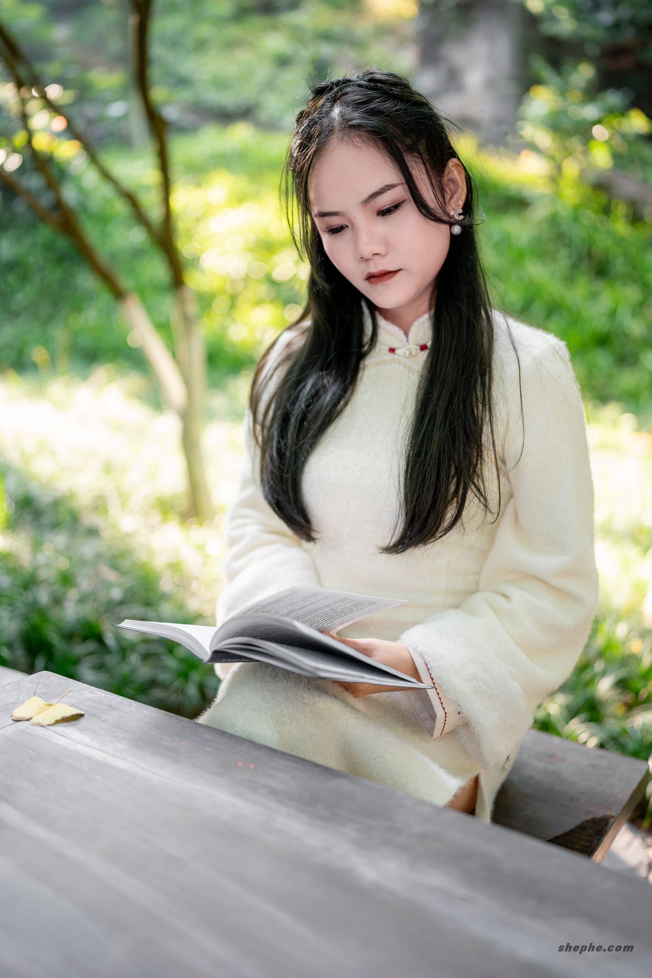 初试旗袍人像拍摄(大渡口美德公园)
